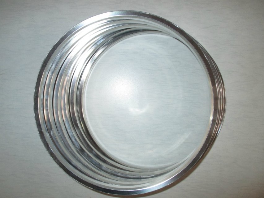 1/2‘’ Metal Spiral Wound Gasket Flat Ring Gasket ASTM A403 WP347 ASME B16.9