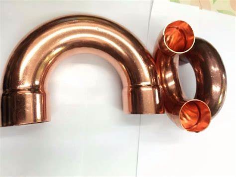 Factory Price Cooper Nickel  90/10 180 Degree Elbow Pipe Fitting NPS 2