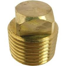 Brass Square Head Plug THD DN6-100 1/8