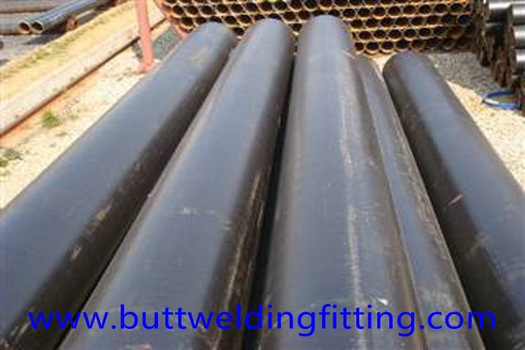 Black ASTM A335 Gr. P5 Seamless Alloy Steel Pipe 10'' STD 6M PE