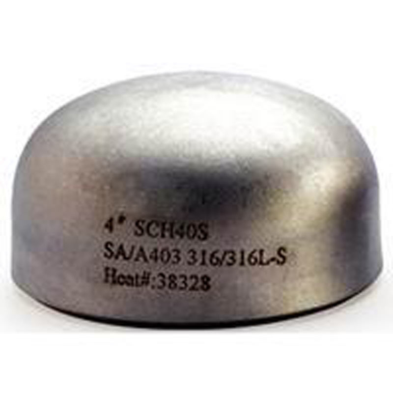 Corrosion resistant seamless Butt Weld Fittings / Copper - Nickel Cap