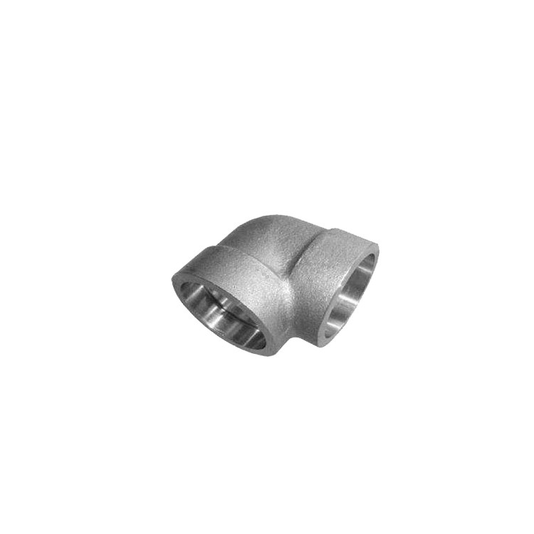 BW Fitting B366 WPNCI Inconel 600 Forged Pipe Fitting SCH80 90 Degree 1/8In Socket Welding Elbow