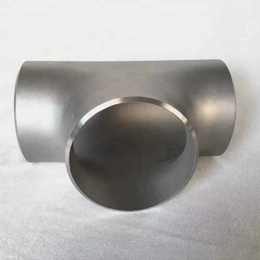 Equal Tee Butt Welding Fittings Nickel Alloy NI200 NI201 1-48