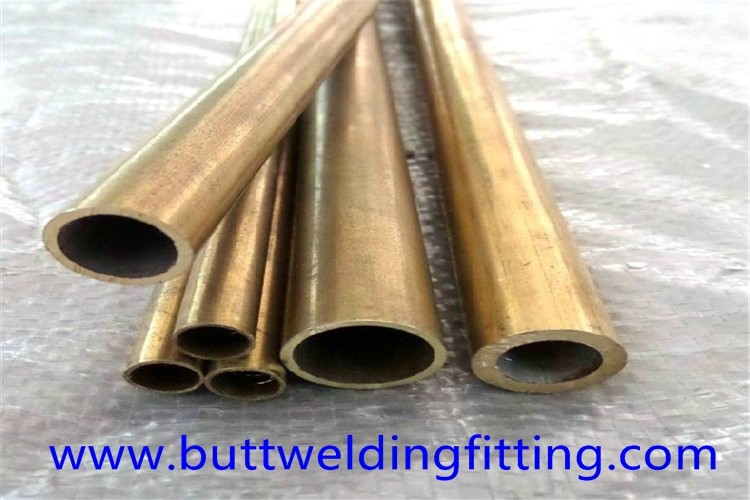 JIS GB UNS 70/30 Seamless Copper Nickel Pipe / Water Heater Tube