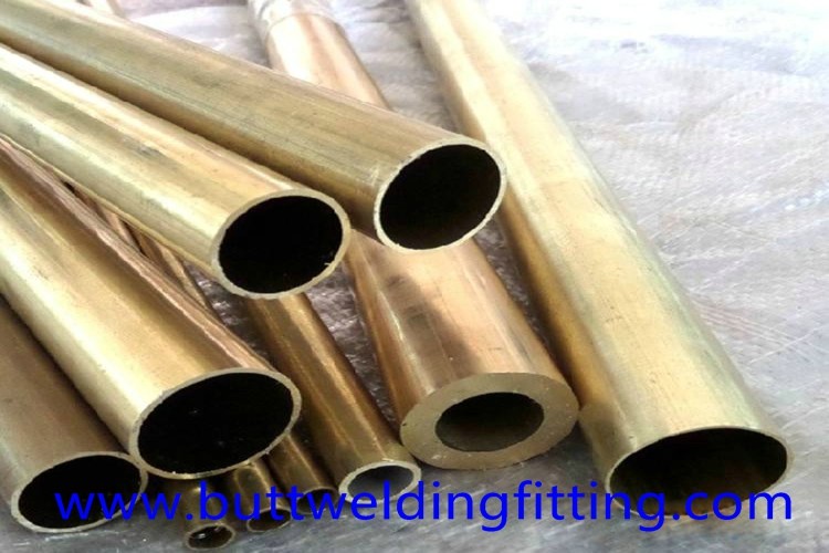 0.8 - 1.5mm Wall Thickness Copper Nickel Tubing UNS 90/10 for Distiller