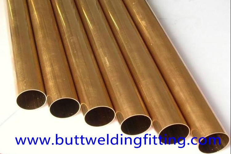 0.8 - 1.5mm Wall Thickness Copper Nickel Tubing UNS 90/10 for Distiller