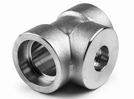 Stainless Steel Socket Weld Fittings Unequal Tee Forged Fittings 1/4