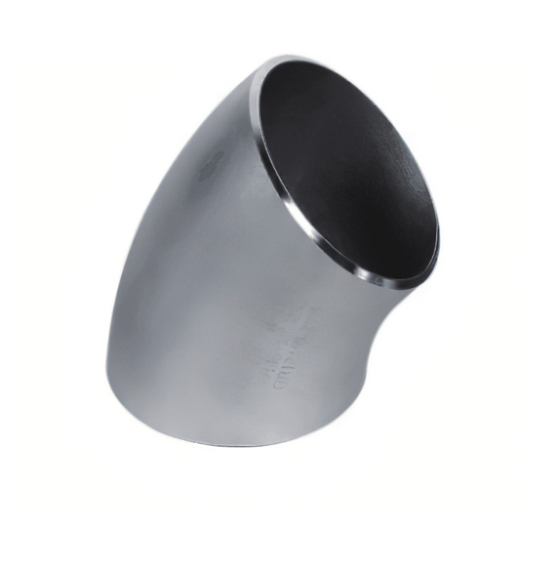 METAL ASTM SCH40 316L 45 Degree Long Radius Elbow 70MM Stainless Steel Elbow Factory Supplier Customized
