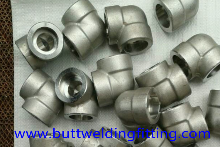 STD UNS S32750 Forged Pipe Fittings 90 Degree 4'' Super Duplex Stainless Steel Elbow