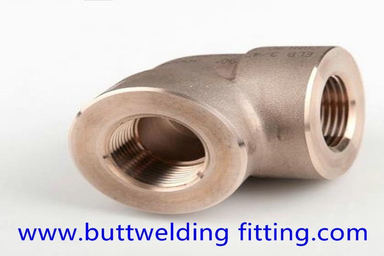 Forged Fittings Copper Nickel Alloy 90/10 Elbow 90 Degree 3''  Sch40