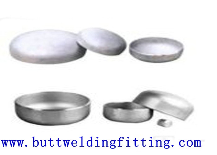 Seamless Stainless Steel Pipe 304 / 304L Schedule 40 Butt Weld Pipe Fitting Cap