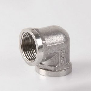 Pipe Fitting 90 Degree SW/TH 3000LB ASTM A182 F316L ASME B16.11 Stainless Steel 3/4 Thread Elbow