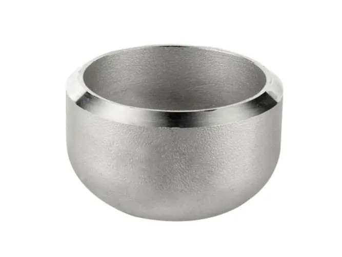 TOBO Stainless Steel Cap  Pipe Fitting Black Pipe End For Connecting Pipes Socket Weld Cap
