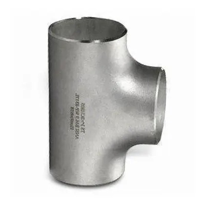 METAL R50400/GR.2 8inch Schedule 40 Titanium Tee Butt Weld Tee Pipe Fittings