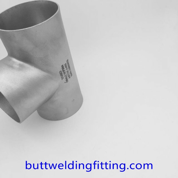 ASME B16.9 EQT Butt Weld Fittings Stainless Steel Tee Tube WPS34565 10''Sch80