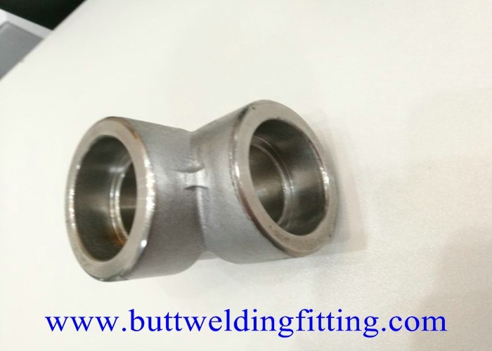 Forged Stainless Steel 2'' 90 Degree Socket Weld Elbow 3000#  A 182 F316