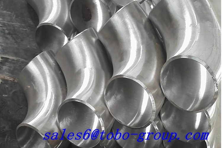 5 Inch Sch40 SS BW Short Radius Elbow Polished Stainless Steel 310H UNS S31009 Fitting