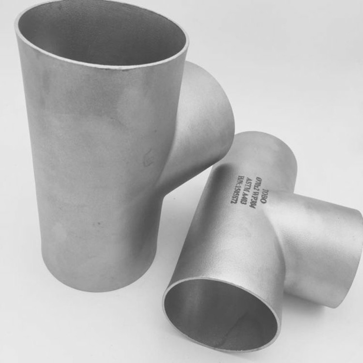 Butt Weld Duplex Stainless Steel SCH40 Equal Reducing Tee