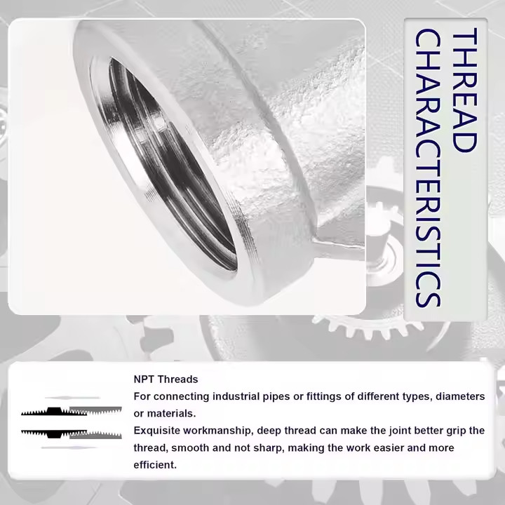 High Standard 304 pipe Fitting V-TYPE fitting pipe Press Fitting Nickelplating Male Tee Stainless steel Fitting