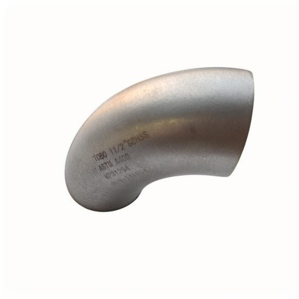 Butt-welding 45D Long Radius Elbow ASTM B466 CuNi 7030 1”-2”Schedule 10 ASME B16.9