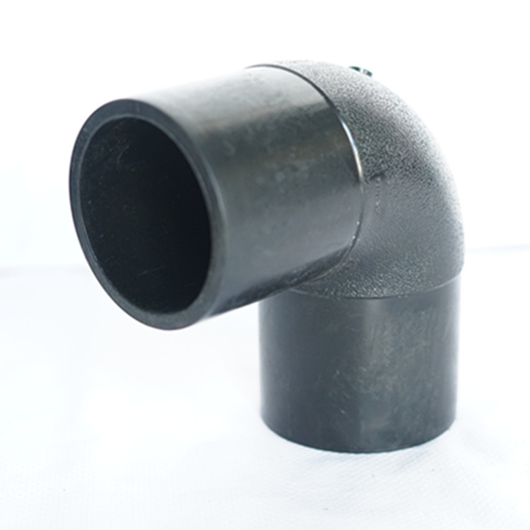 100% New Material Butt Welding Water Pipe Fittings Hdpe 90 Degree Elbow Bend Discount