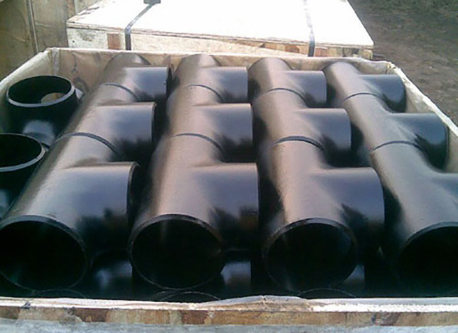 Factory Provides Butt Welded Pipe Steel Tee Elbow Threaded Tee Pipe Fittings