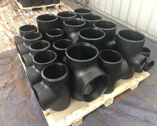 Factory Provides Butt Welded Pipe Steel Tee Elbow Threaded Tee Pipe Fittings