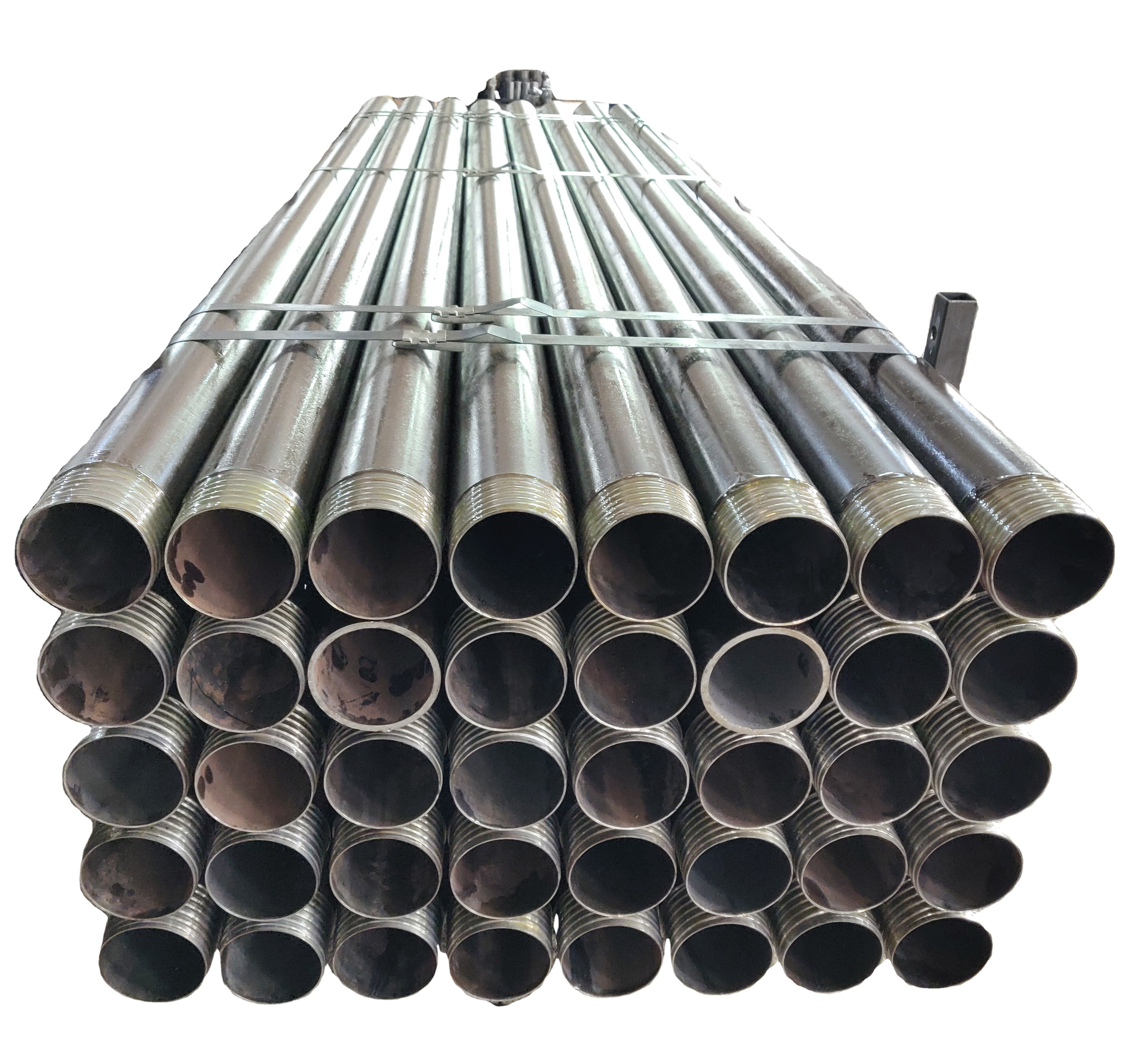 Threaded And Plain Head Galvanized Steel Pipe And Tube For Construction Material