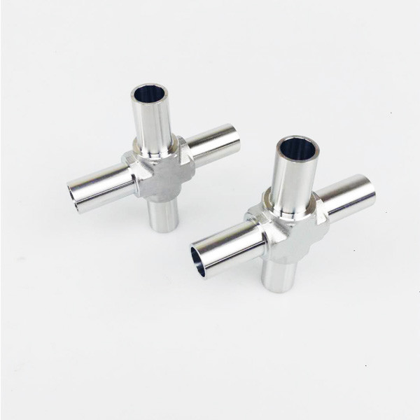 Good Price Hot Sale China Suppliers Micro Butt Weld Cross Fittings With 6mm Diameter