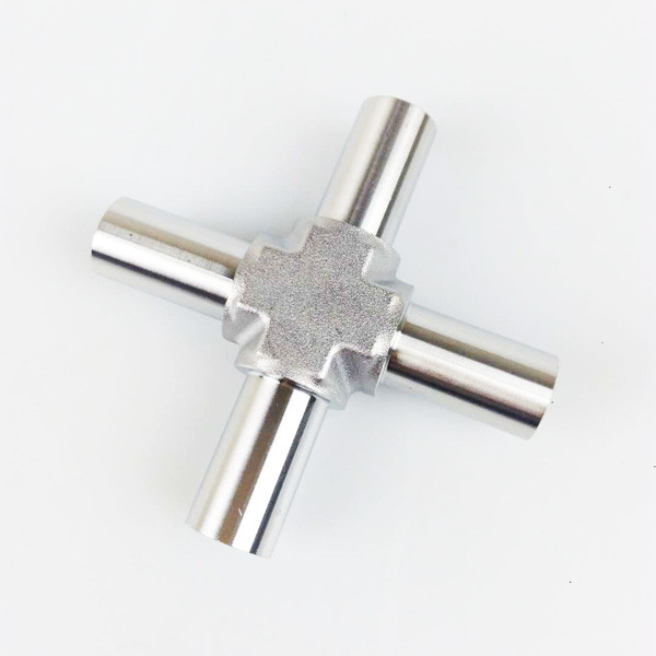 Good Price Hot Sale China Suppliers Micro Butt Weld Cross Fittings With 6mm Diameter