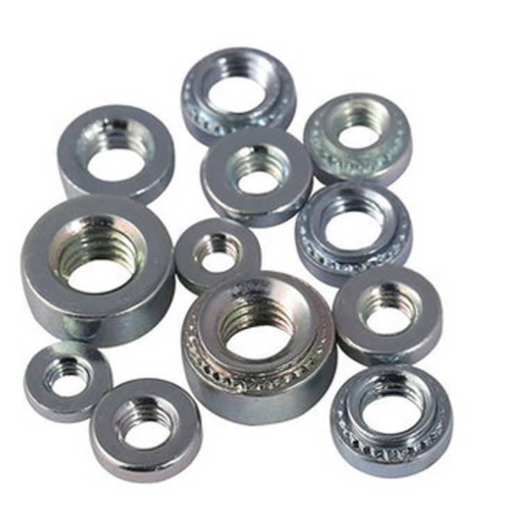 Hot Pressing In Nut Rivet Lock Nut/Hex Nut Steel Round Self Lock Clinching Fasteners
