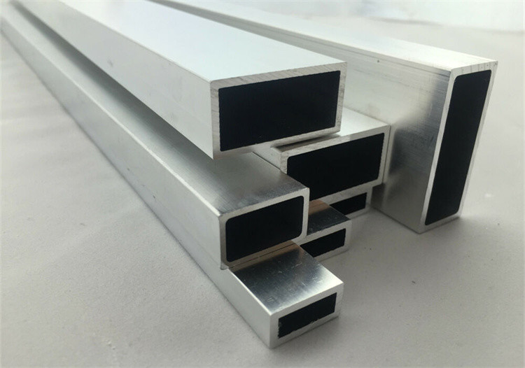 Aluminum Alloy Profile Tube Pipe 6061 Custom Size Square Hollow Aluminum Tube