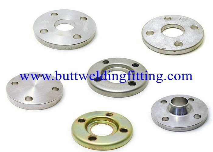 Stainless Steel Slip On Weld Flange With JIS B2261 , SS304 / 304L SS316 / 316L