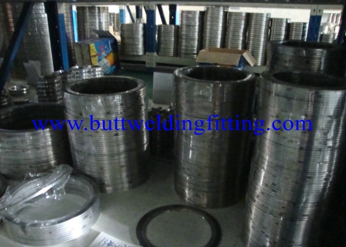 Duplex Stainless Steel Spiral Wound Gasket 31803 / 2205 Corrugated