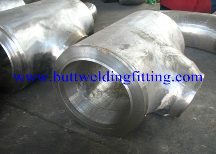 Stainless Steel Equal Tee Butt Welded Pipe Fittings Inconel 625 / NO6625 / NS336 / 2.4856