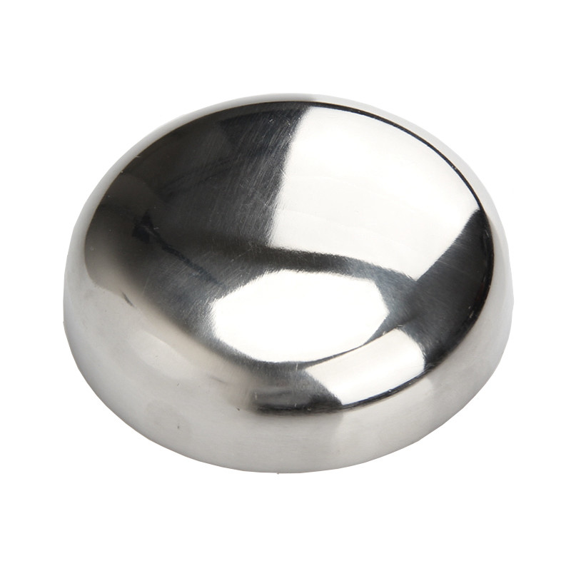 Own Manufacturer High Standard Stainless Steel Sanitary Welding Pipe Fitting End Cap