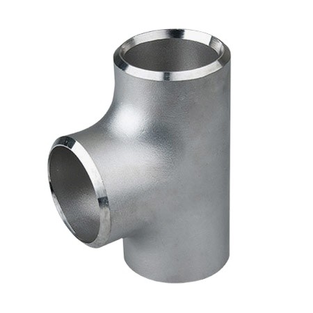 Butt Weld Pipe Fittings Stainless Steel Tee Joint SS Tee / Stainless Steel S32760 Tee Welded Pipe Fittings Elbow