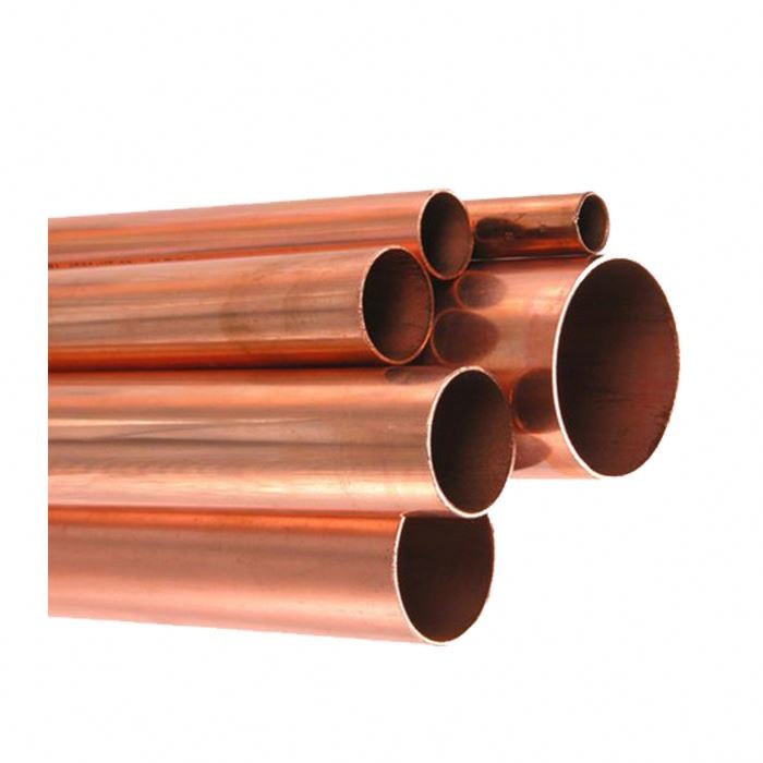 METAL Seamless C70600 90/10 Copper Nickel (CuNi) Pipes for High-Temperature, High-Pressure Applications - SCH80, 6M Lengths