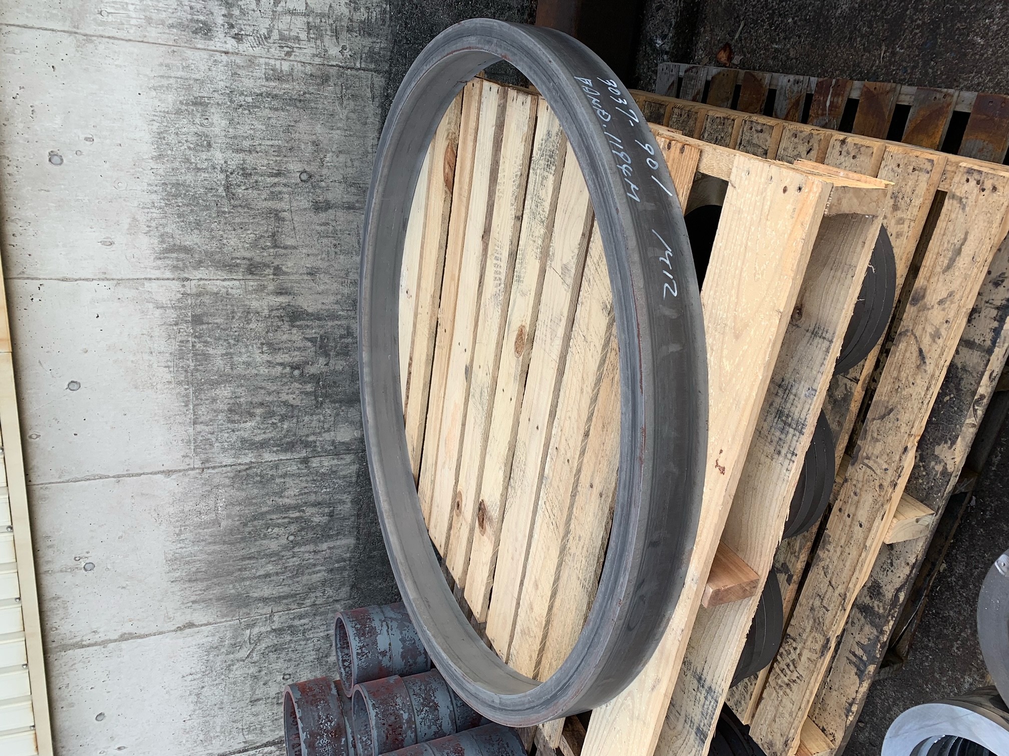 Threading Machining Aluminum Titnium Carbon Steel Ring Forge