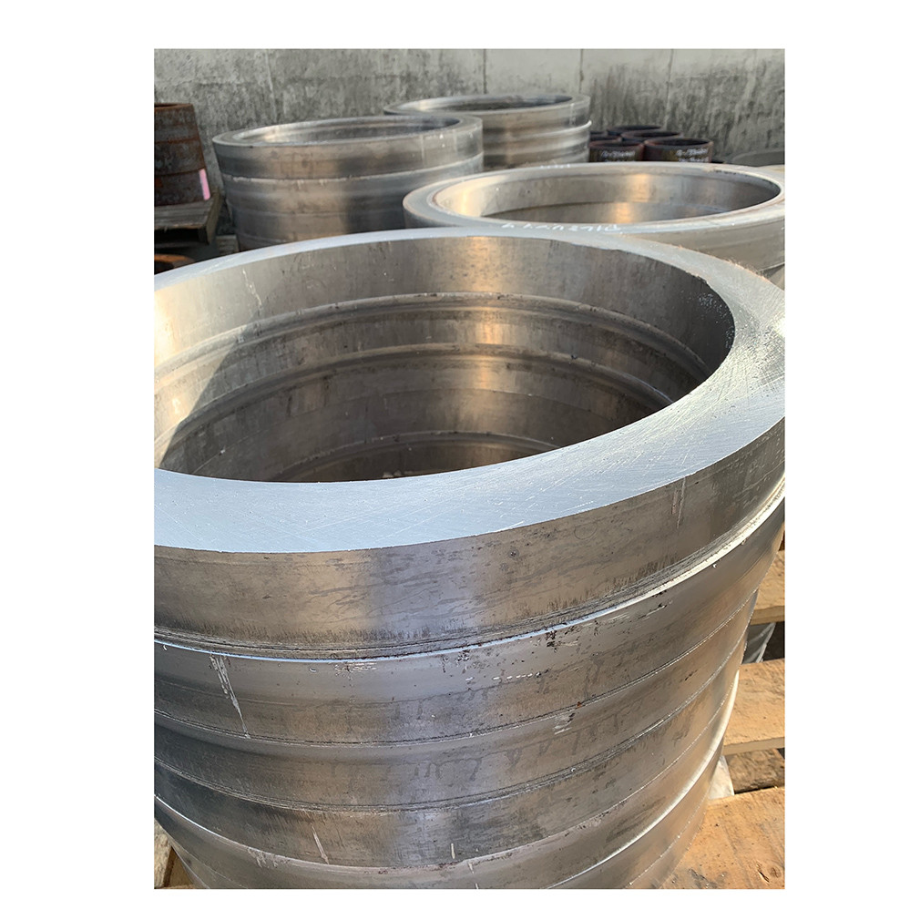 OEM Customer Large Diameter Forging Steel 42CrMo Forged Steel Rolling Ring Ball Milling Rolling Ring Parts