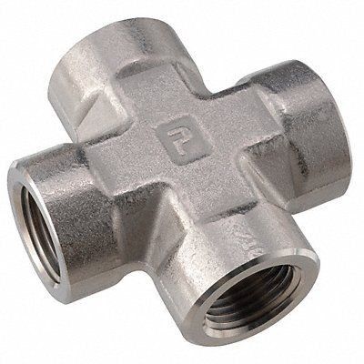 Cross Socket Weld Stainless Steel 2 Inch 3000# Fittings For Oil Water