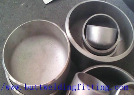 ASTM A403 Stainless steel Tube End Caps , 1 - 48 inch Butt Weld Pipe Cap