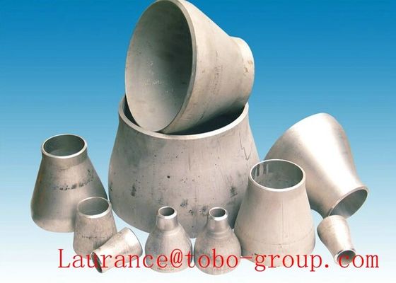 ANSI DIN JIS GB Standard Stainless Steel Welded Reducer Silver Polished Casting