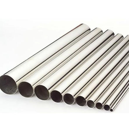 Round Stainless Steel Pipe ASTM A270 A554 SS304 316L 316 310S 440 1.4301 321 904L 201 Square Pipe Inox SS Seamless Tube