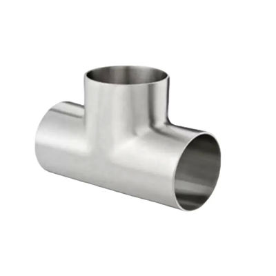 Food  Grade Sanitary  SS316 Stainless Steel Pipe  Fitting Tee