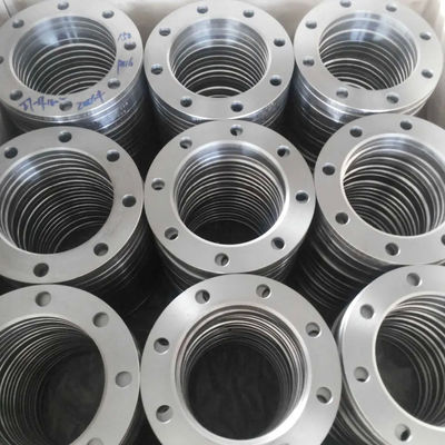 High Quality DN50 A105 Carbon Steel Plate Flange Welding Neck Slip On Perforated Plate Flange WN Flange Raised Face Pipe