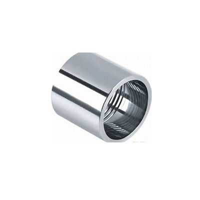 dn15 din 2986 Forged Pipe Fittings , stainless steel npt threaded half coupling asme16.9