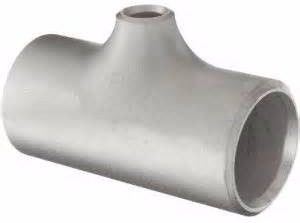 Butt Weiding 4'' STD ASME B16.9 Nickel Alloy Steel Reducer Tee Pipe Fitting WP347