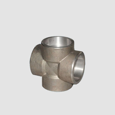 Stainless Steel 304/316 Socket Weld Cross Forged Socket Welding Pipe Fitting
