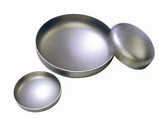 Custom Stainless Steel Pipe Cap With Polished Surface Customized Welded Connection